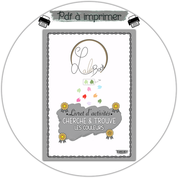 PDF : Livret - Cherche & Trouve : Les couleurs n°3 🎨