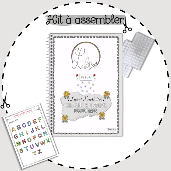 Kit à assembler - Cherche & Trouve : Les lettres n°1 🔤