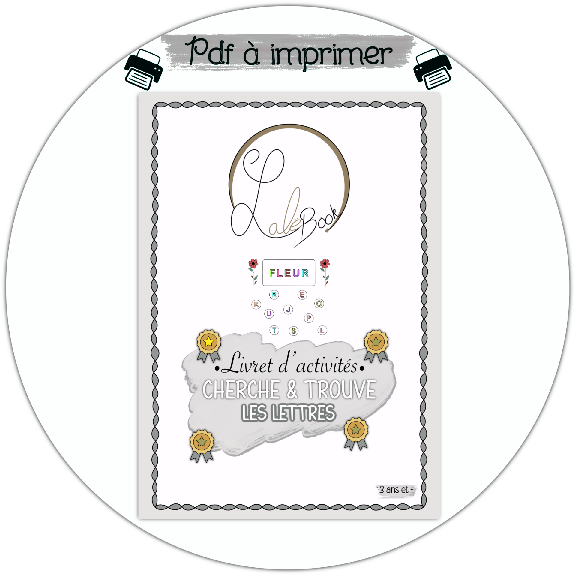 PDF : Livret - Cherche & Trouve : Les lettres n°1 🔤