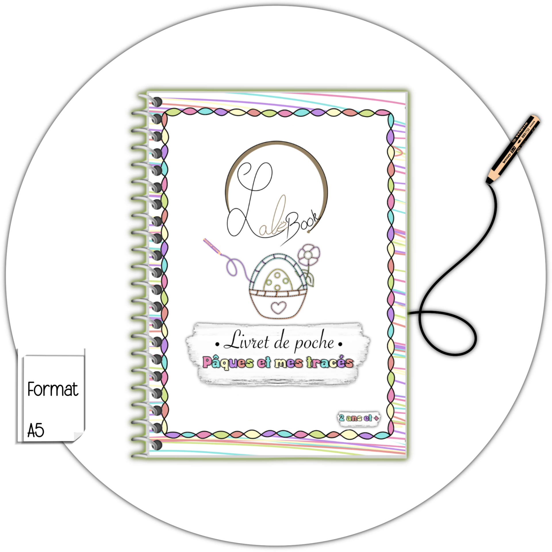 Livret de Poche - Pâques et mes tracés 🐓