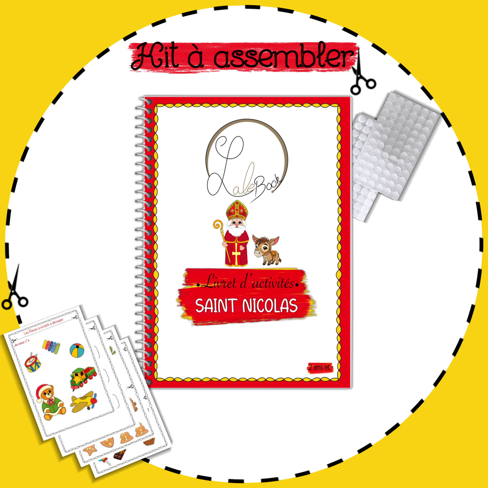 Kit à assembler - Saint Nicolas 🎅🏻
