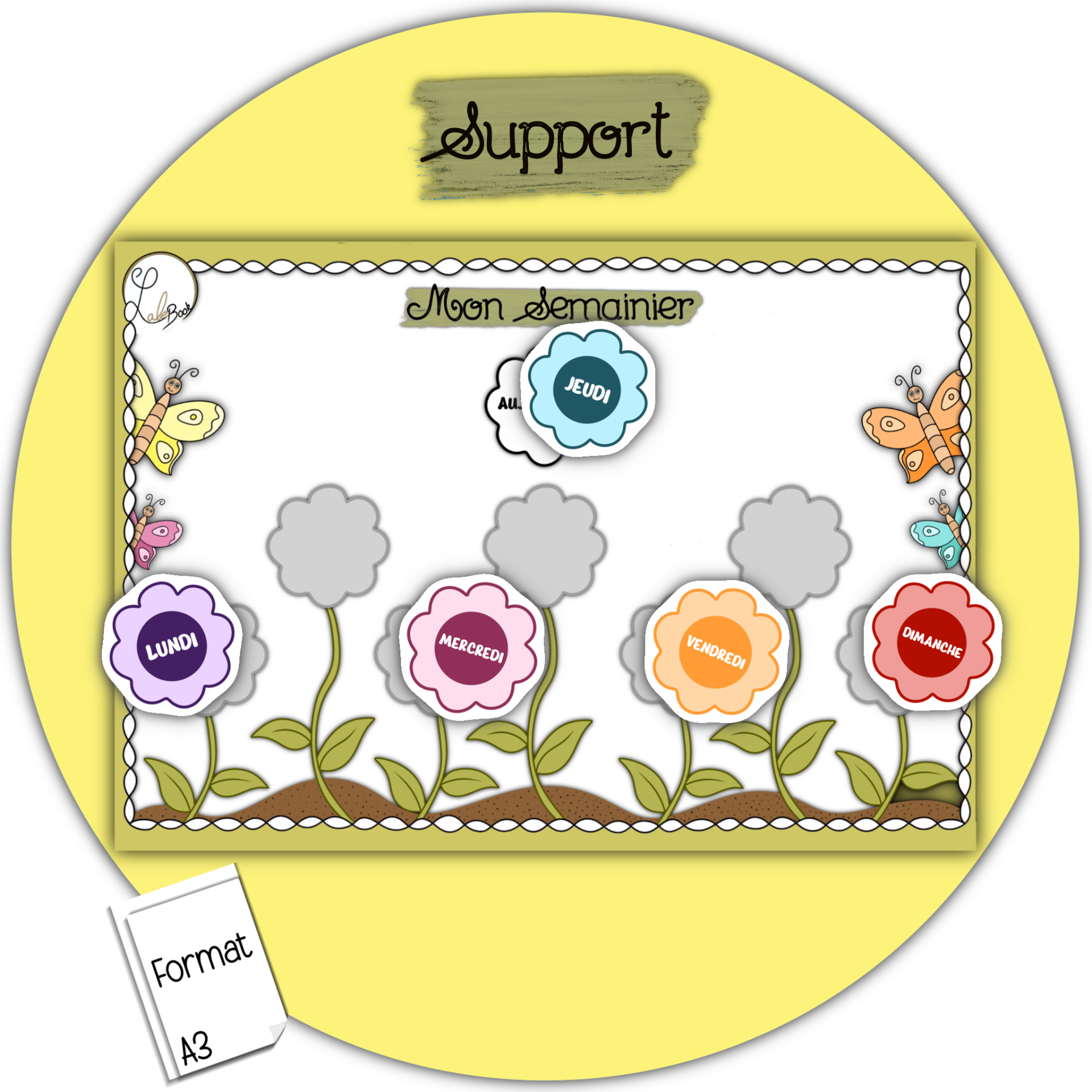 Support - Mon Semainier 🌷