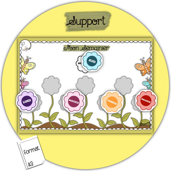 Support - Mon Semainier 🌷