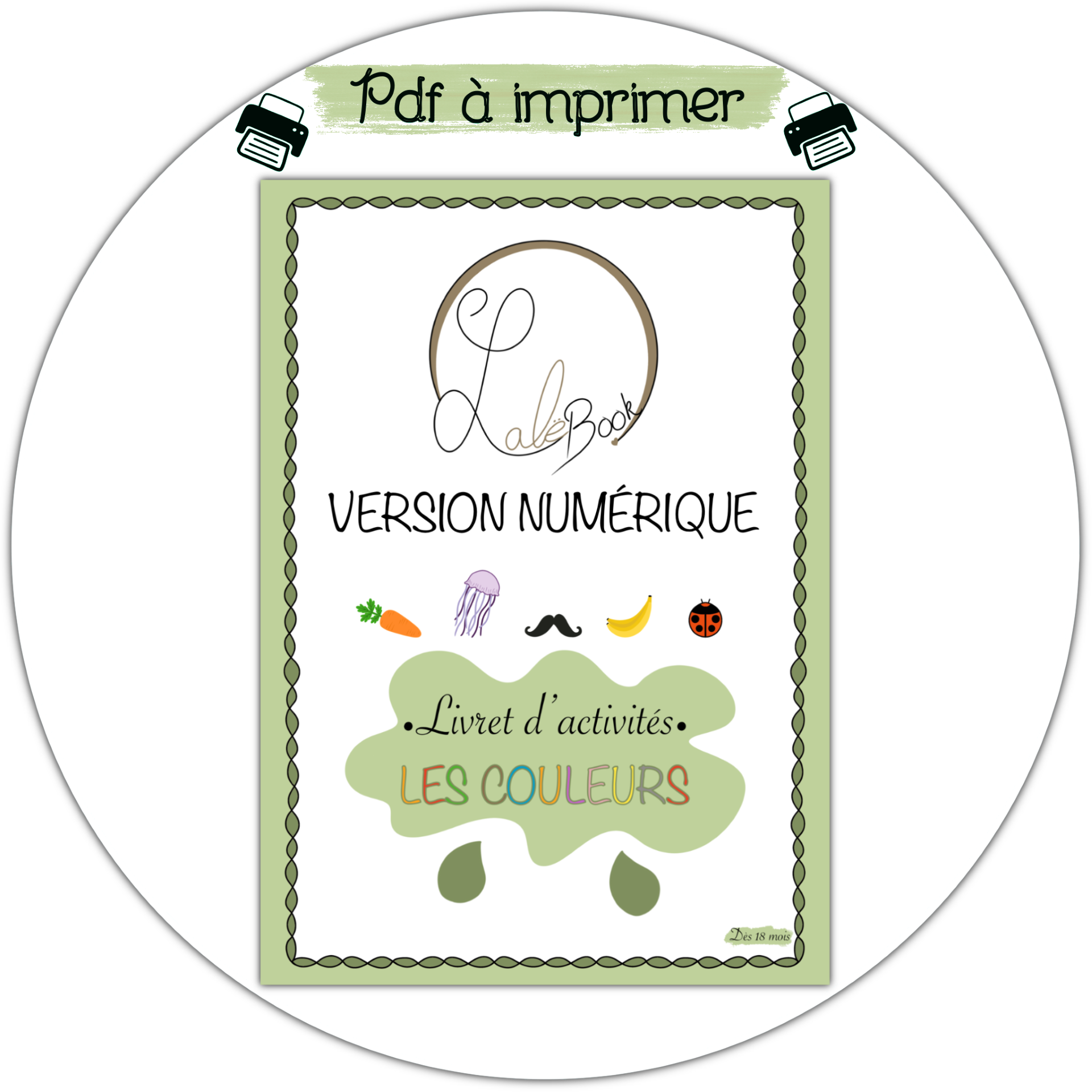 PDF : Livret - Les Couleurs 🎨