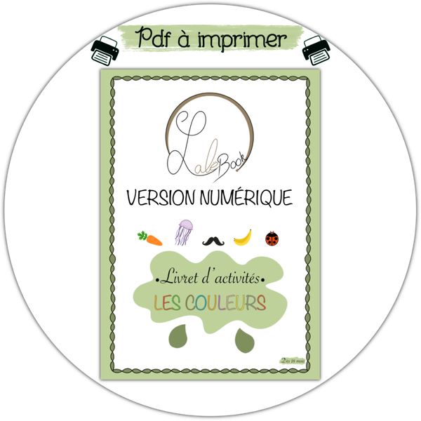 PDF : Livret - Les Couleurs 🎨