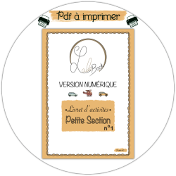 PDF : Livret - Petite Section n° 1 🚖