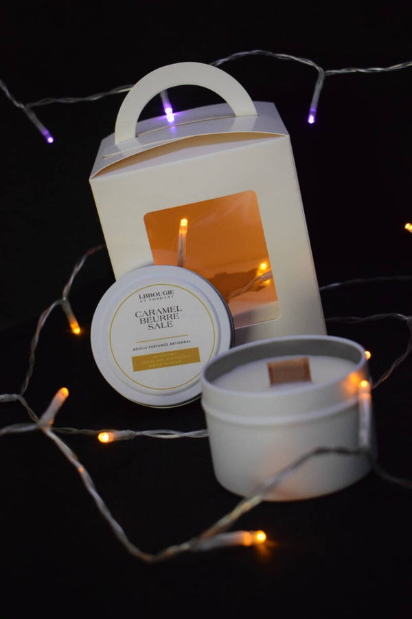 Bougie Parfumée  Caramel Beurre Salé