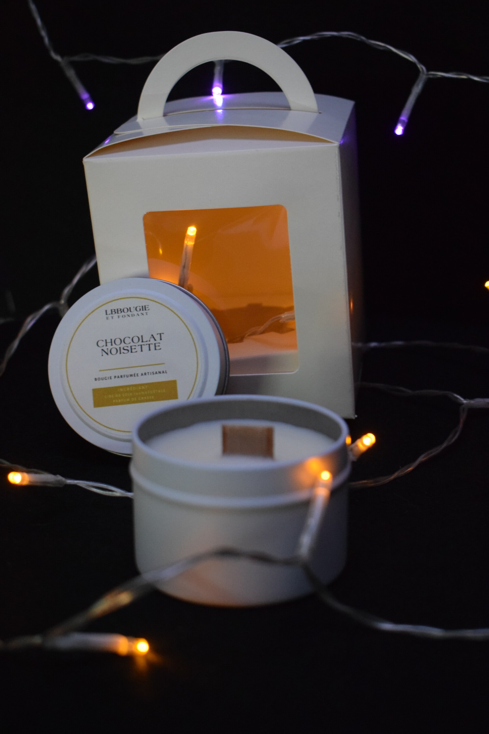 Bougie Parfumée Chocolat Noisette