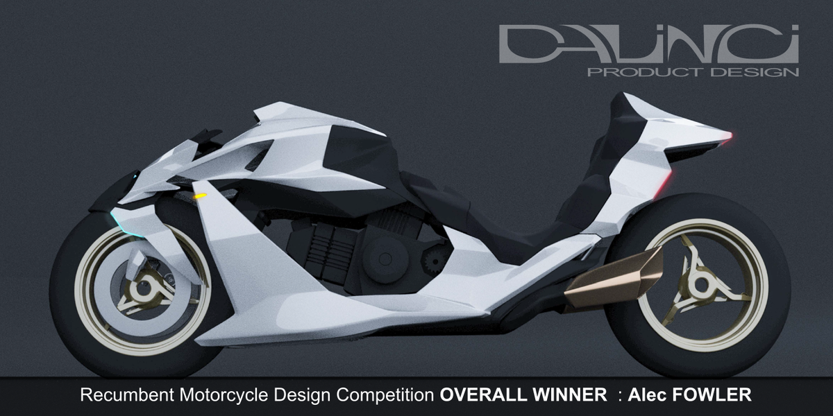 Moto Comp Design DESIGN COMPETITION WINNERS / DESIGN COMPETITION / Recumbent Motorcycle ...