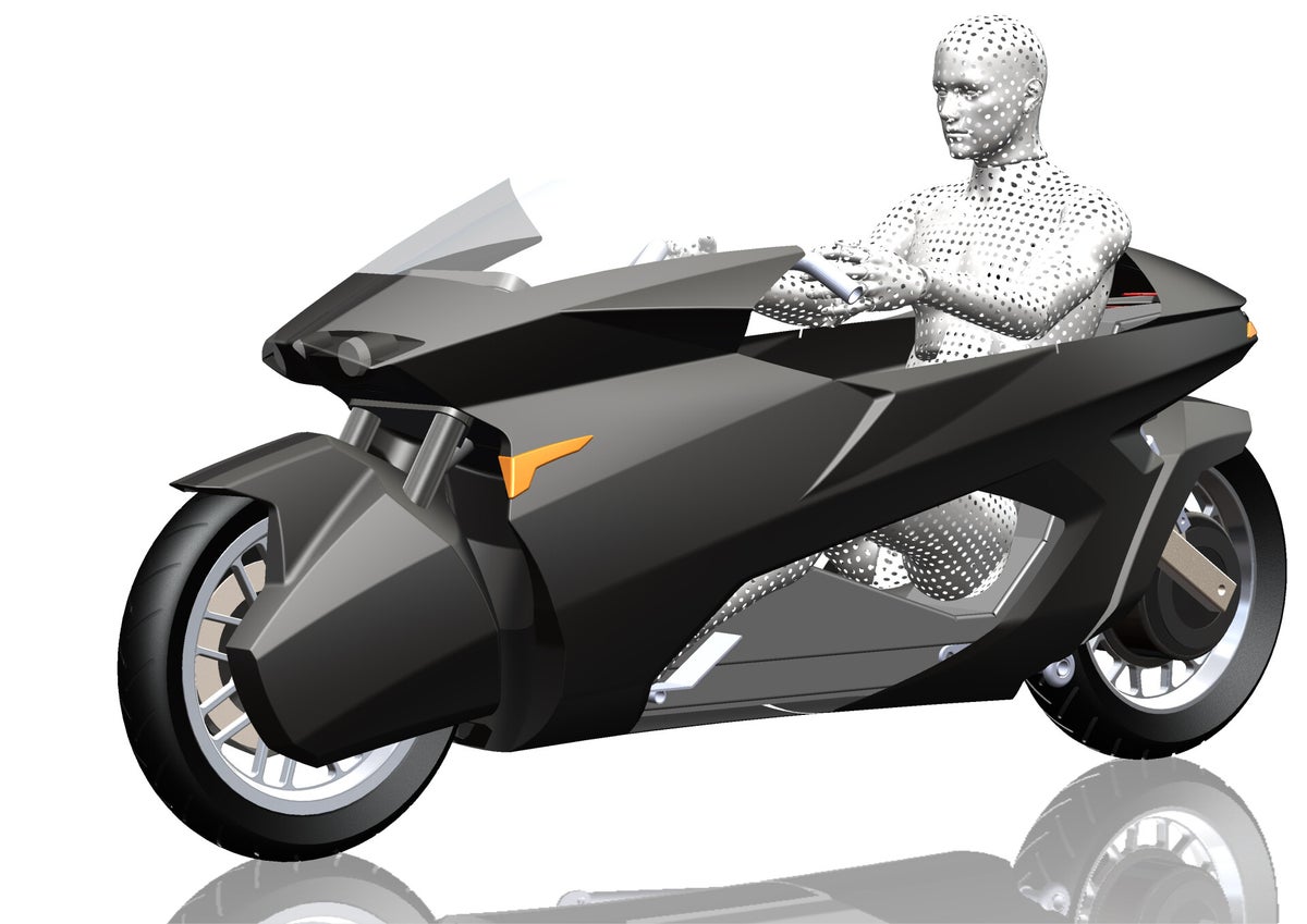 New vision on old dreams / Recumbent Motorcycle / Design Studio ...
