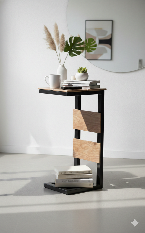 The “Flip-Edge” Convertible Side Table