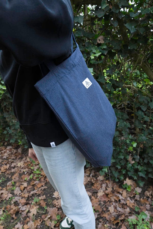 Tote bag met tekst