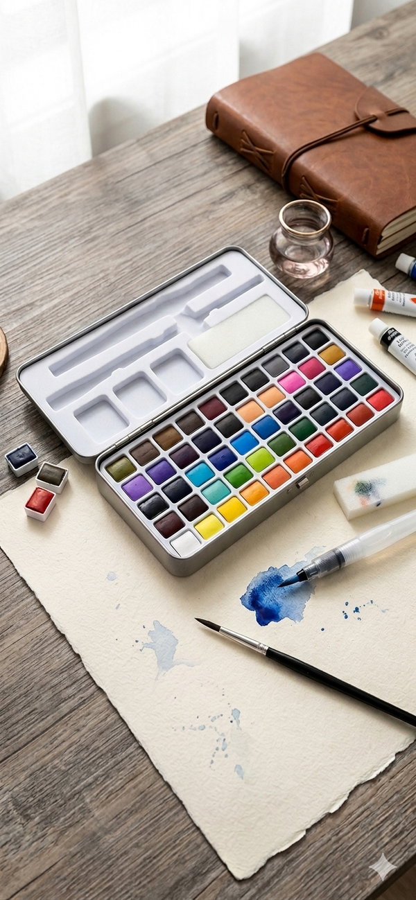 Palette aquarelle