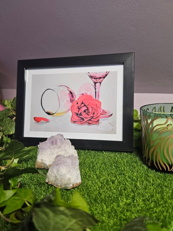 L'amour du vin carte photo