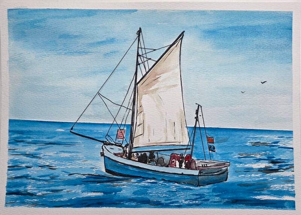 Solitude  (aquarelle)