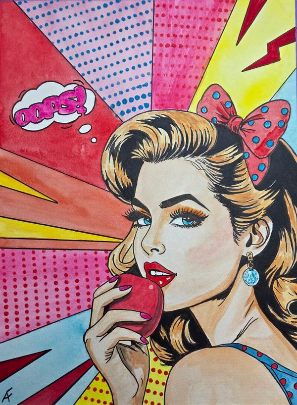 Acidulé (aquarelle originale)