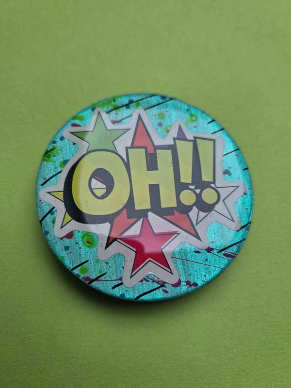 Décapsuleur pop art peint à la main