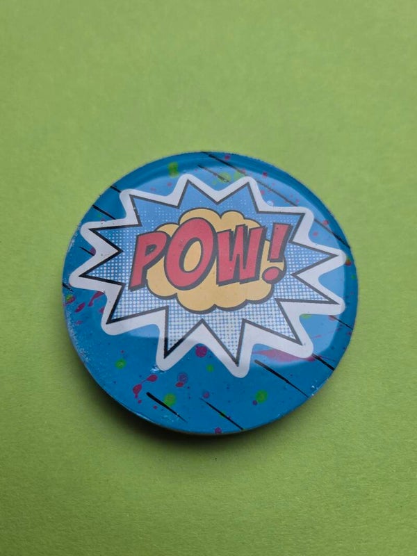 Décapsuleur pop art peint à la main