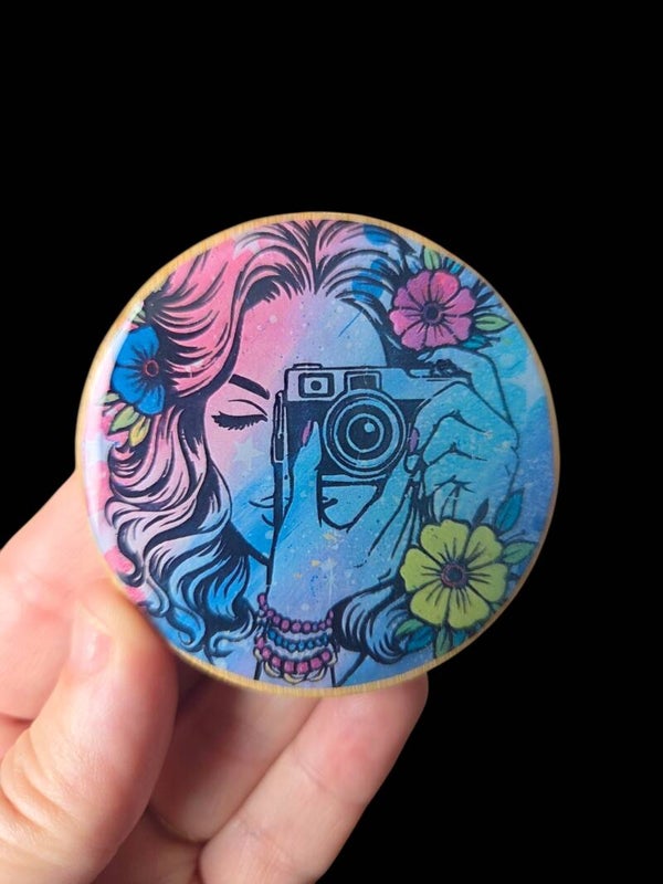 Décapsuleur pop art peint à la main