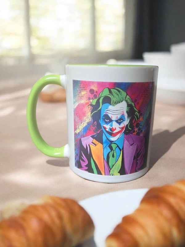 Mug avec reproduction de mon œuvre Le Joker