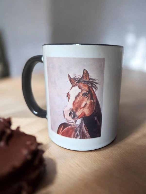 Mug cheval