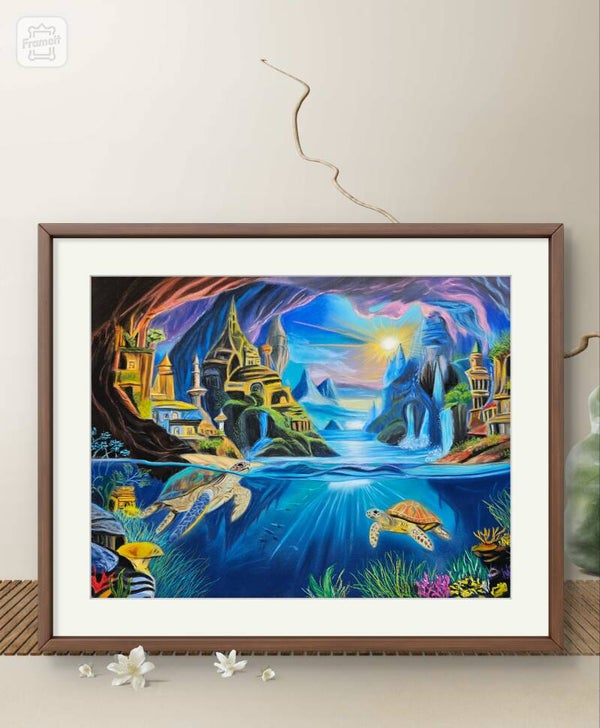 Reproduction de l'œuvre "fantasque "