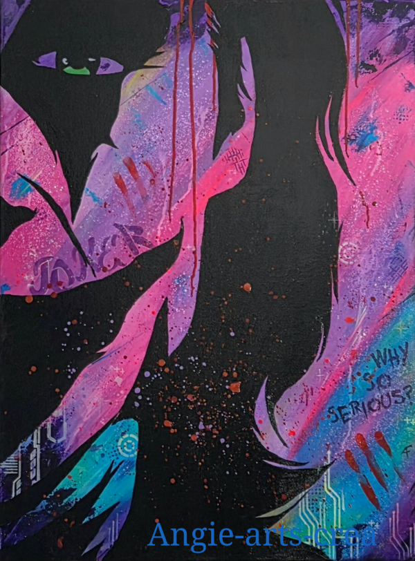 Chaos violet œuvres originales