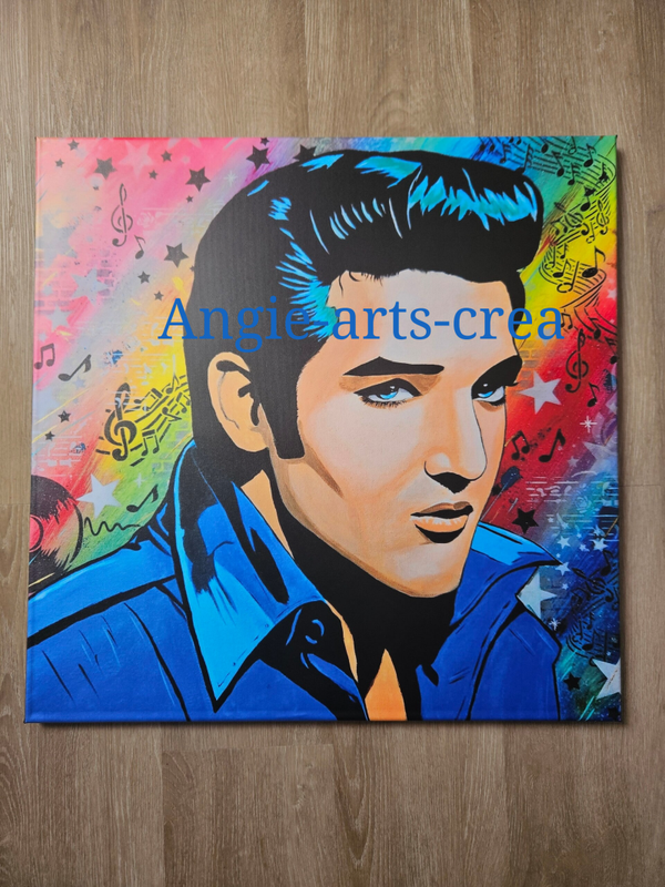 Reproduction king sur toile