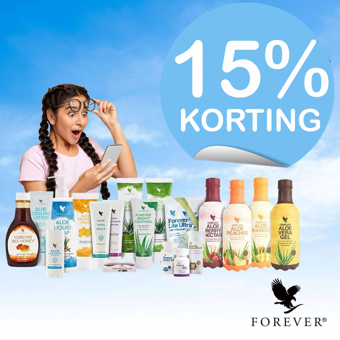 Onze forever Aloe Vera bestsellers – nu 15% korting! Shop ze online