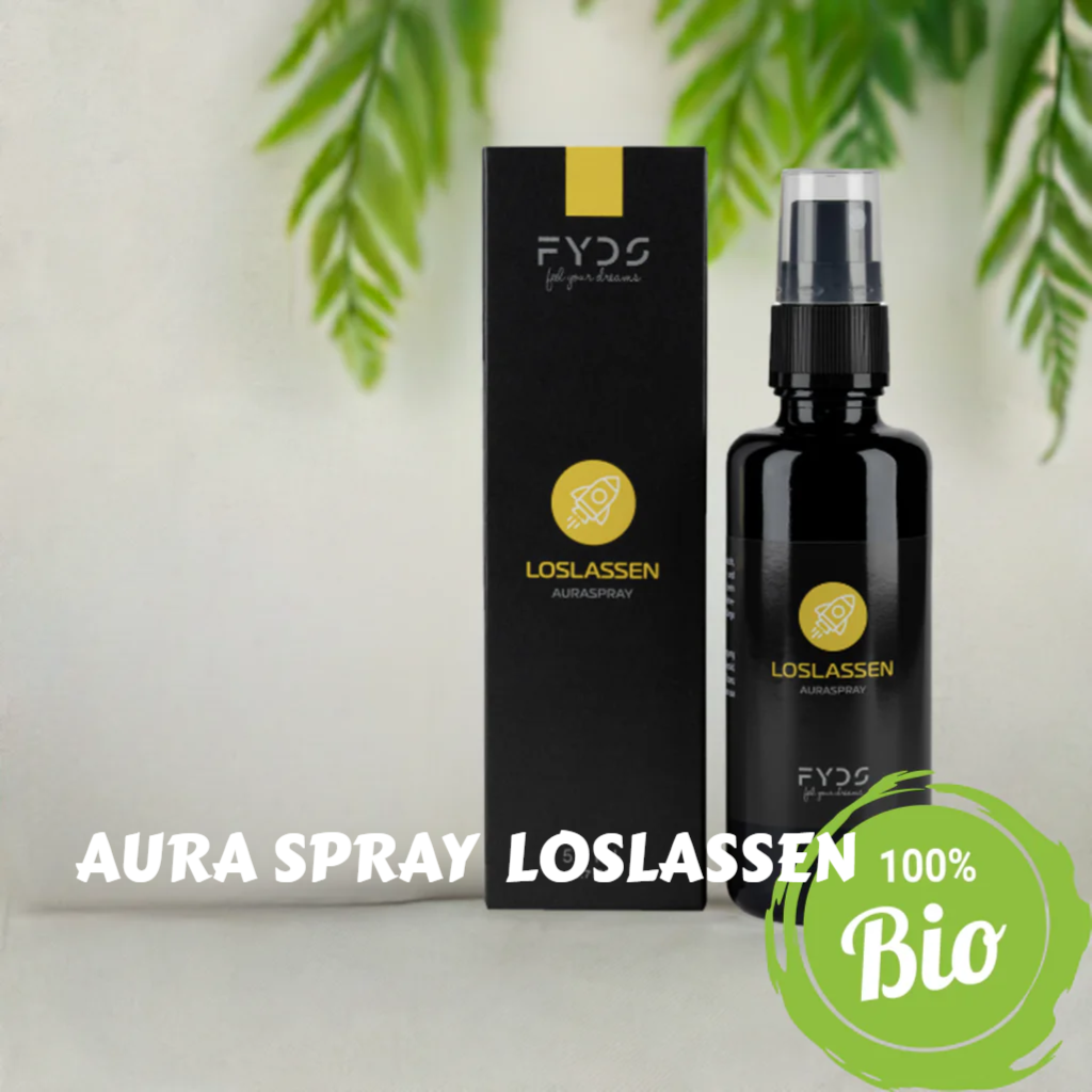 Auraspray mit ätherischen Ölen - LOSLASSEN