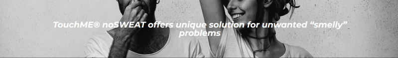Touchme Nano, NO SWEAT , NO SWEAT! Original ,  by TouchMe , NO SWEAT SPORT ,  NO SWEAT SHOES,  Patro Eiden No Sweat  TouchMe , Stop met zwertenen , Overmatig zweten