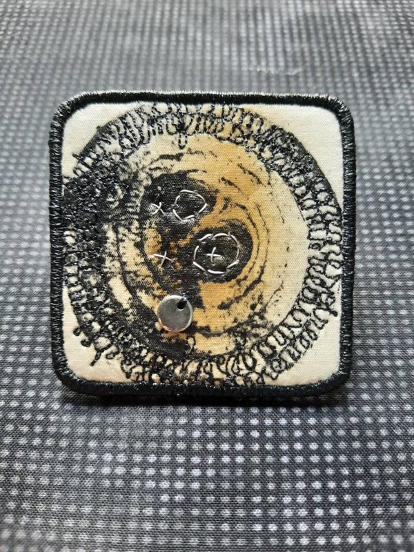 Broche Textile Haïku 4