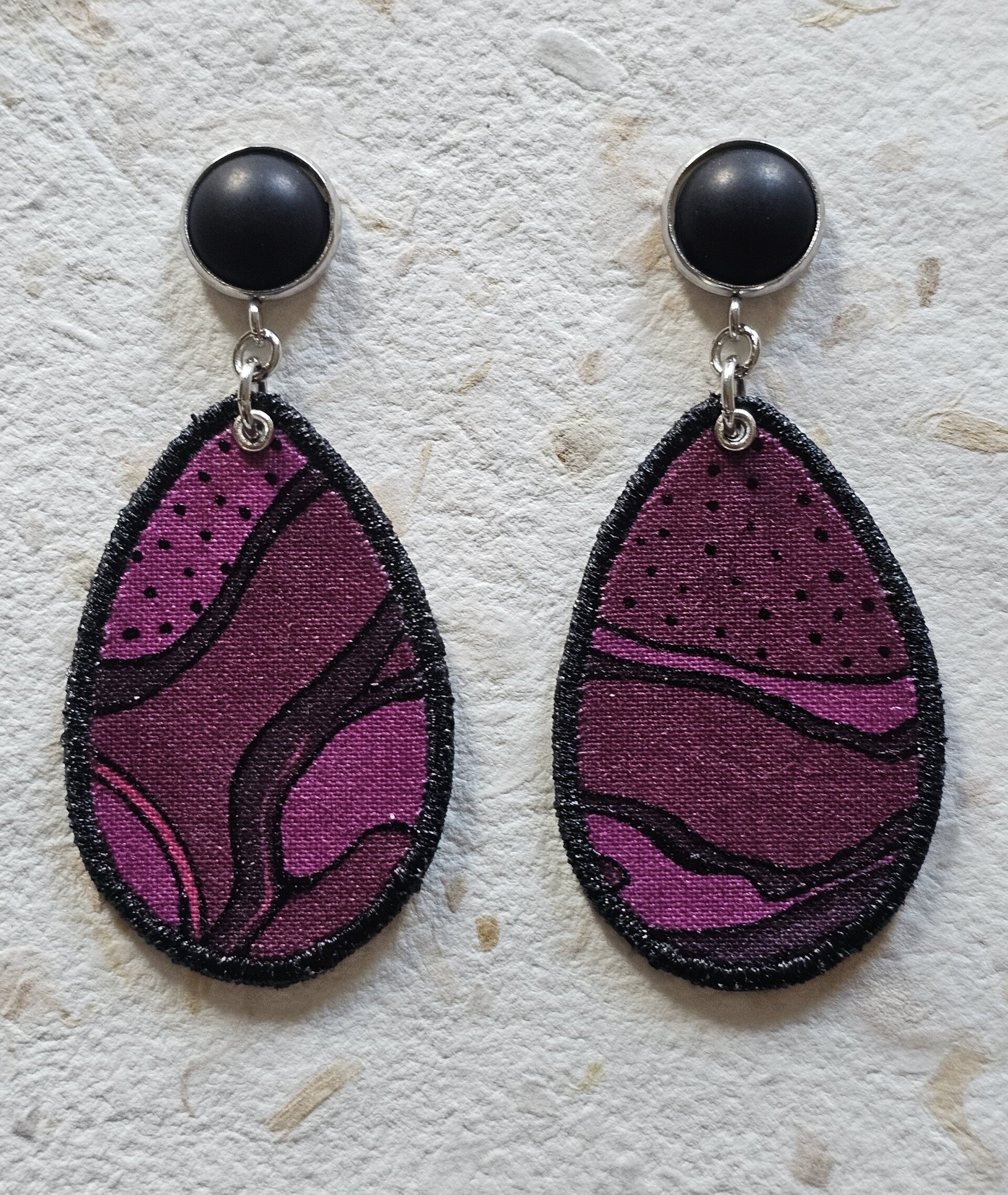 Boucles "Cassis" 1