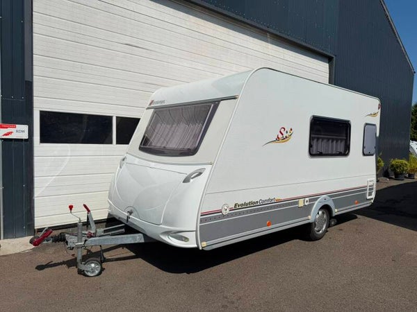 Sterckeman Evolution Comfort 410 CP Caravan + mover + voortent + luifel