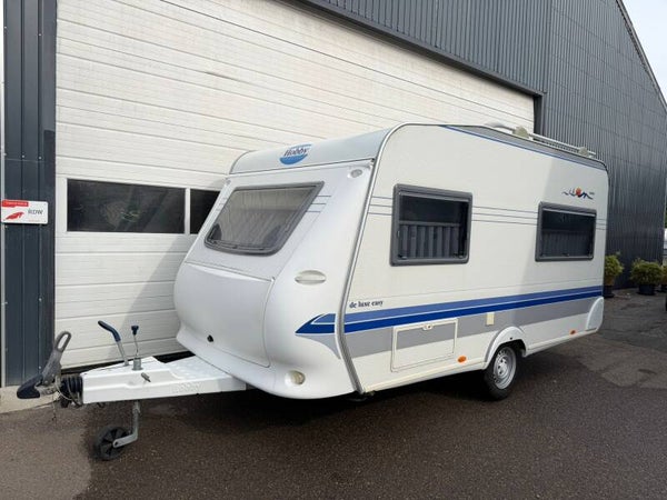 Hobby De Luxe 400 Caravan + voortent + luifel