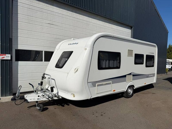 Hobby Excellent 495 Caravan + mover + thule omnistor + luifel
