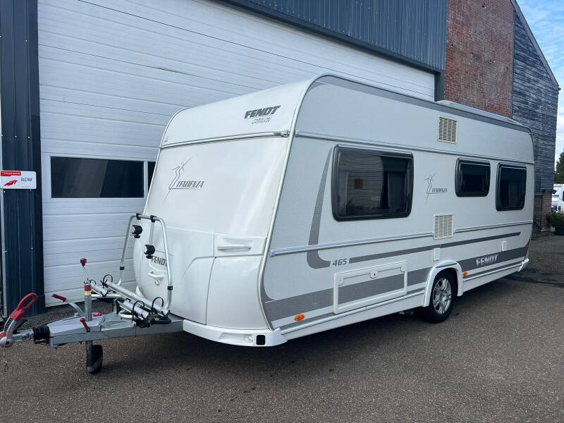 Fendt Tendenza 465 SFB Caravan + mover + voortent + fietsendrager 
