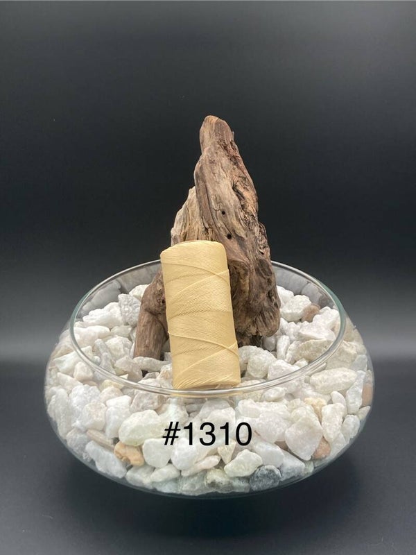 #1310 Fil ciré 0,75mm "Crème"