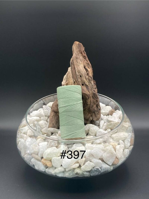 #397 Fil ciré 0,75mm "Lichen"