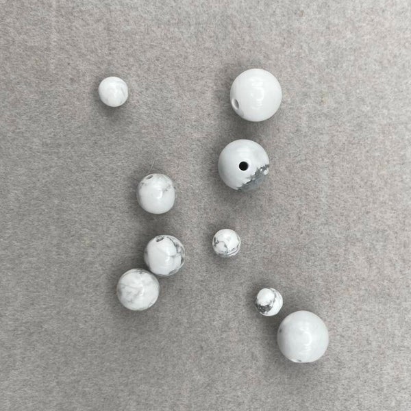Perles "Howlite"