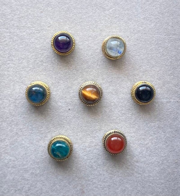 Pierre sertie ronde 13mm