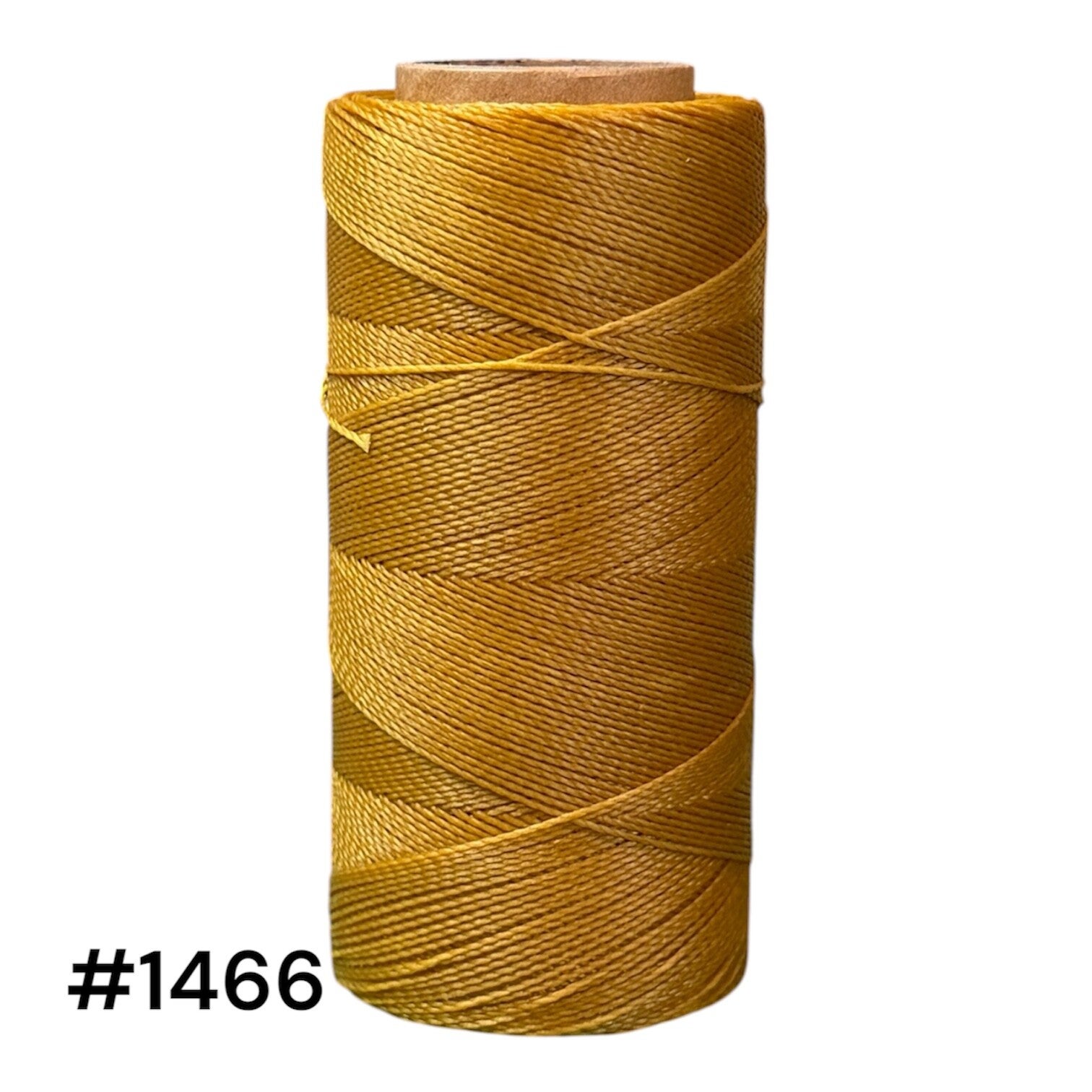 #1466 Fil ciré 0,5mm "Moutarde"