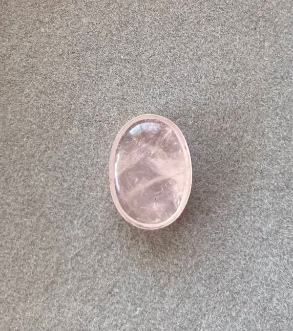 Quartz rose rainuré 1