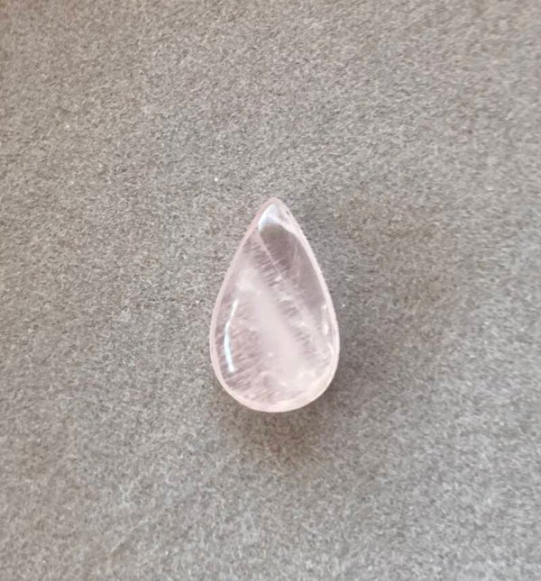 Quartz rose rainuré 2