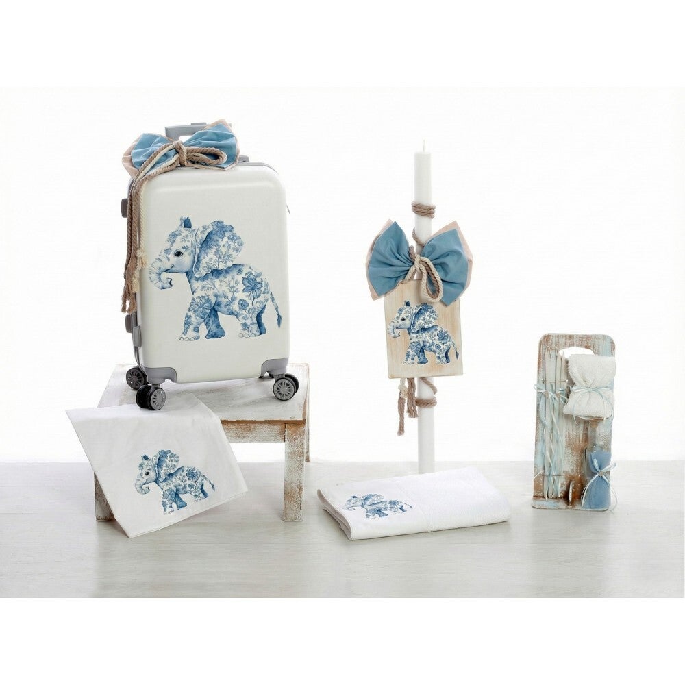 Lollipop 26205 "Floral Blue Elephant"