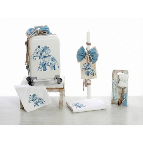 Lollipop 26205 "Floral Blue Elephant"