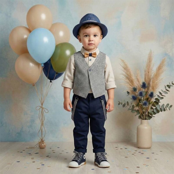 Lollipop Κ2622 "Navy Grey Gentleman"