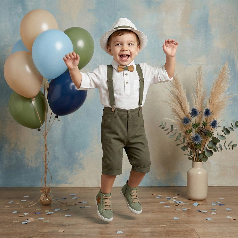 Lollipop Κ2630 "Rustic Olive Suspenders"