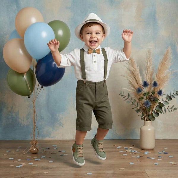 Lollipop Κ2630 "Rustic Olive Suspenders"