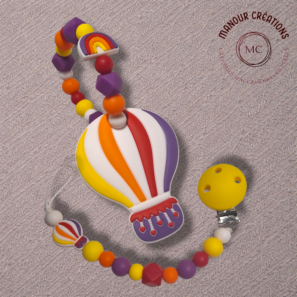 Coffret naissance montgolfière